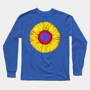 Sunflower Sunny Sunburst Long Sleeve T-Shirt